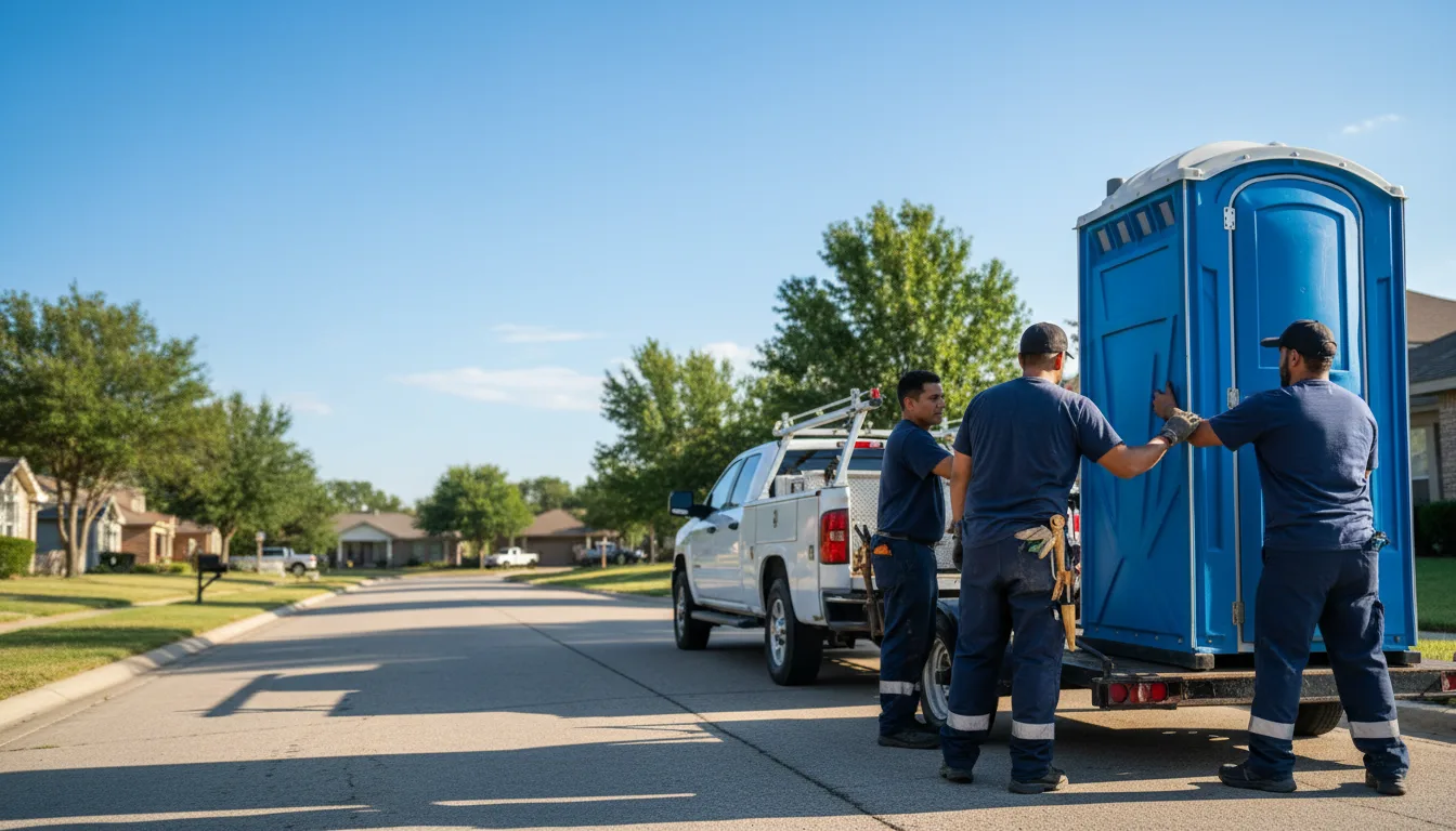 Portable Toilet Rental in Cleburne, TX near me